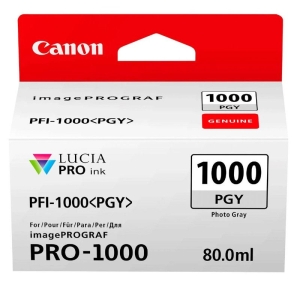 Cartucho  Original CANON PFI-1000 Gris Foto - 0553C001