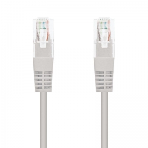 Cable de Red Latiguillo de Red RJ45 UTP Cat 5 - 15 m · Gris
