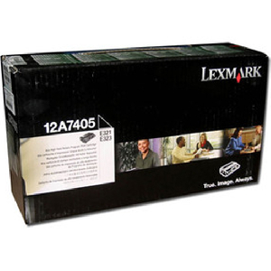 Toner original 12A7405 lexmark negro