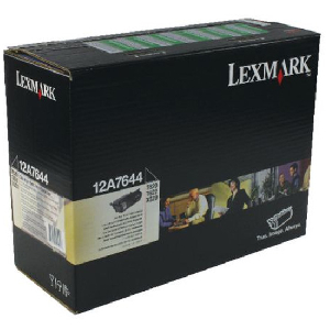 Toner original 12A7644 lexmark