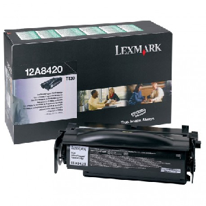 Toner original 12A8420 lexmark negro