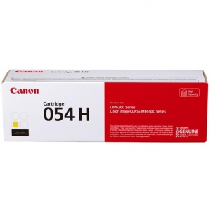 Toner original Canon 054H Y Amarillo - 3025C002