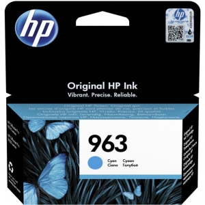 Cartucho original HP 963 Cian - 3JA23AE