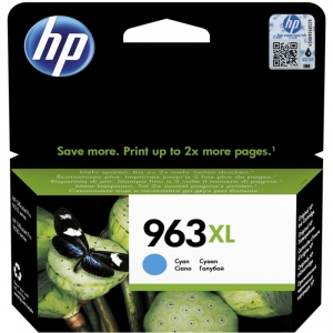 Cartucho Original HP 963XL Cian - 3JA27AE