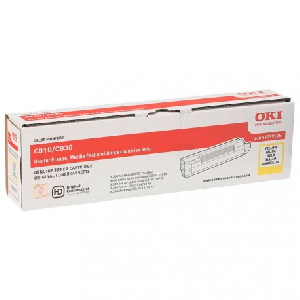 Toner original 44059105 oki amarillo