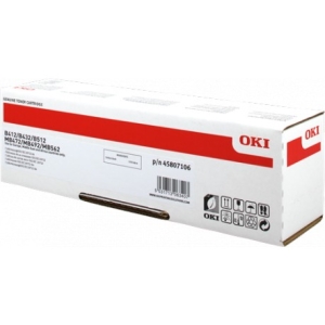 Toner original 45807106 oki negro