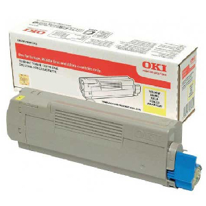 Toner Original OKI 46490605 Amarillo