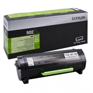 Toner original 50F2000 lexmark 502 negro