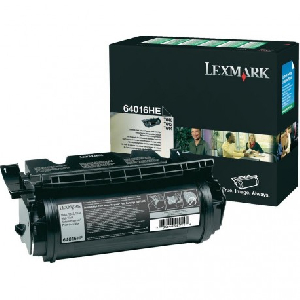 Toner original 64016HE lexmark negro