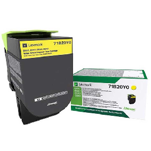 Lexmark - Toner original Amarillo - 71B20Y0