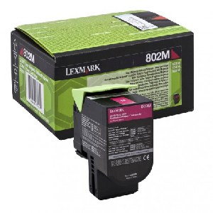Toner original 80C20M0 lexmark magenta