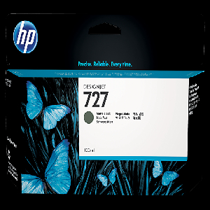 Cartucho Original HP 727 Negro mate - B3P22A