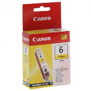 Cartucho Inkjet original BCI6Y canon amarillo