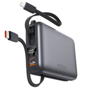 Powerbank KSIX BPB20PD22INTG - 20000mAh · 22,5W · USB Tipo C · Gris