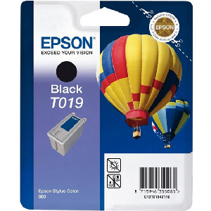 Cartucho Inkjet original C13T019401 epson negro