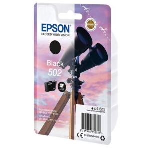 Cartucho Original Epson 502 Negro - C13T02V14010