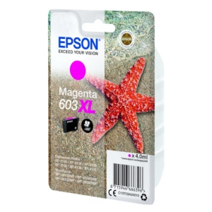 Cartucho Inkjet Original CARTUCHO INKJET ORIGINAL MAGENTA EPSON 603XL PARA