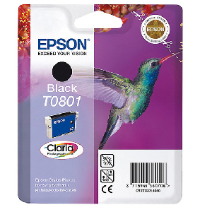 Cartucho Inkjet original C13T080140B0 epson negro