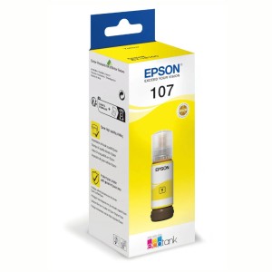 Botella Original EPSON 107 Amarillo - C13T09B440