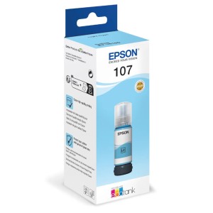 Botella Original EPSON 107 Cian claro - C13T09B540