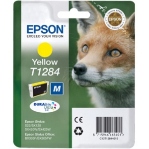 Cartucho Inkjet original C13T12844010 epson t1284 amarillo