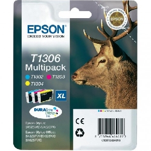 Cartucho Inkjet original C13T13064010 epson tricolor
