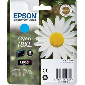 Cartucho Inkjet original C13T18124010 epson 18xl cian cyan