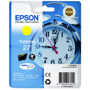Cartucho Inkjet original C13T27044010 epson amarillo