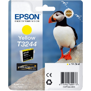 Cartucho Inkjet original C13T32444010 epson t3244 amarillo