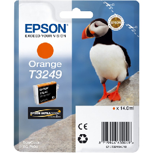 Cartucho Inkjet original C13T32494010 epson t3249 naranja
