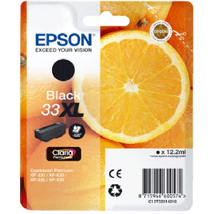 Cartucho Inkjet original C13T33514010 epson negro