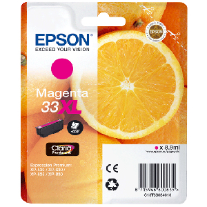 Cartucho Inkjet original C13T33634010 epson magenta
