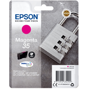 Cartucho Inkjet Original CARTUCHO INKJET ORIGINAL MAGENTA EPSON 35 WF4720