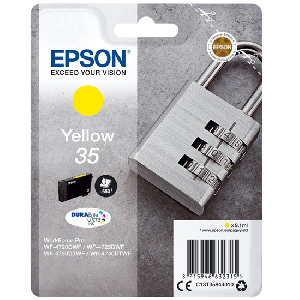 Cartucho Inkjet Original CARTUCHO INKJET ORIGINAL AMARILLO EPSON 35 WF4720