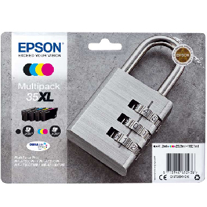 Pack Cartucho Original EPSON 35XL BK+C+M+Y - C13T35964010