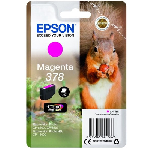 Cartucho Inkjet Original - Epson 378 magenta foto 360 pág. - C13T37834010