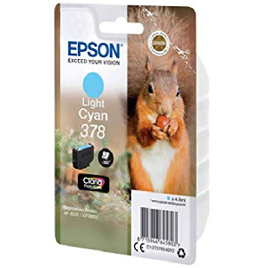 Cartucho Inkjet Original - Epson 378 cian claro foto 360 pág. - C13T37854010