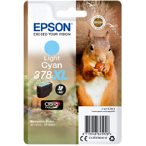 Cartucho Original EPSON 378XL Cyan claro - C13T37954010