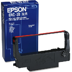 Epson - Cinta Original Impresión ERC-38BR Negro y Rojo - C43S015376(ER