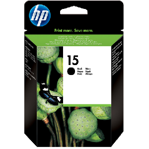 HP - Cartucho tinta 15 original negro 500 pág. - C6615D