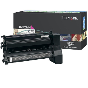 Toner original C7700MH lexmark magenta
