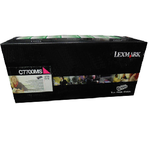Toner original C7700MS lexmark magenta