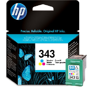 Cartucho Original HP 343 Tricolor - C8766E