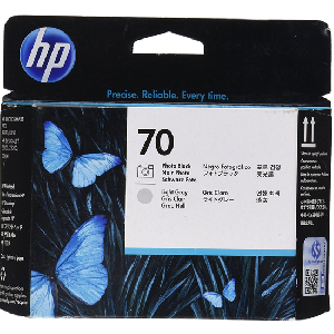 Cartucho Original HP 70 Gris Foto + Negro Foto - C9407A
