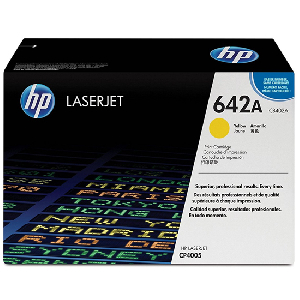Toner original CB402A hp amarillo