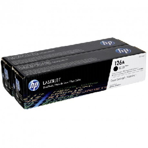 Pack 2 Toner Original HP 126A Negro - CE310AD