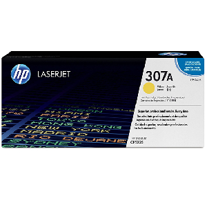 Toner original CE742A hp amarillo