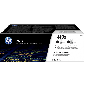 Toner Original HP PACK 410X Negro - CF410XD