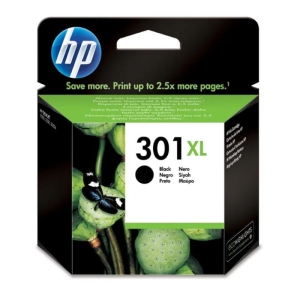 Cartucho Tinta Alta Capacidad Original HP 301XL Negro CH563EE - EMBALAJE DETERIORADO