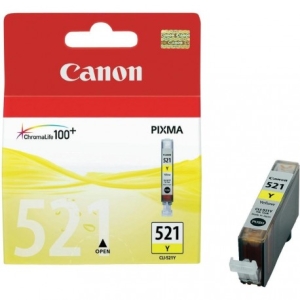 Cartucho Inkjet original CLI521Y canon amarillo